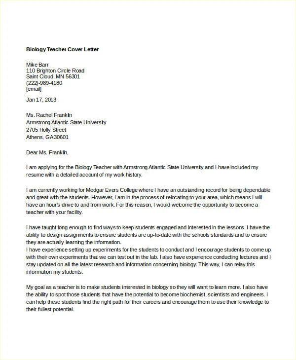 36613 biology research experience