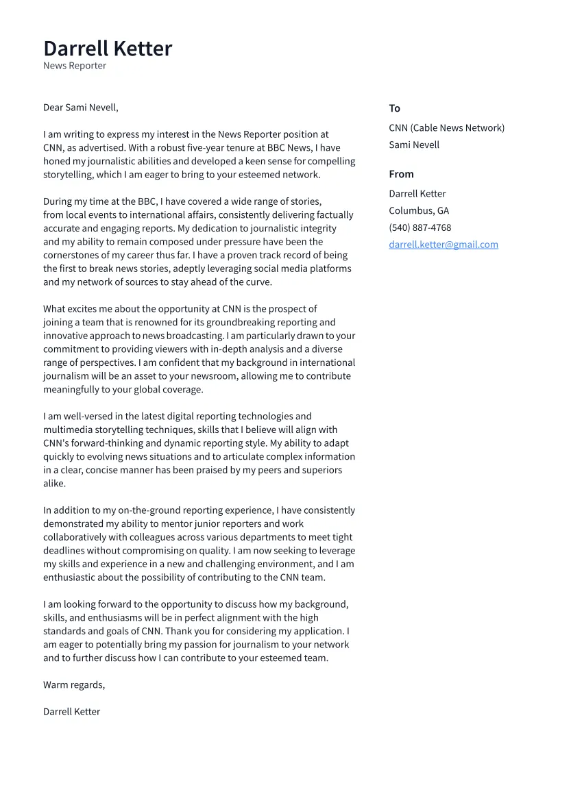 36617 news producer tailoring