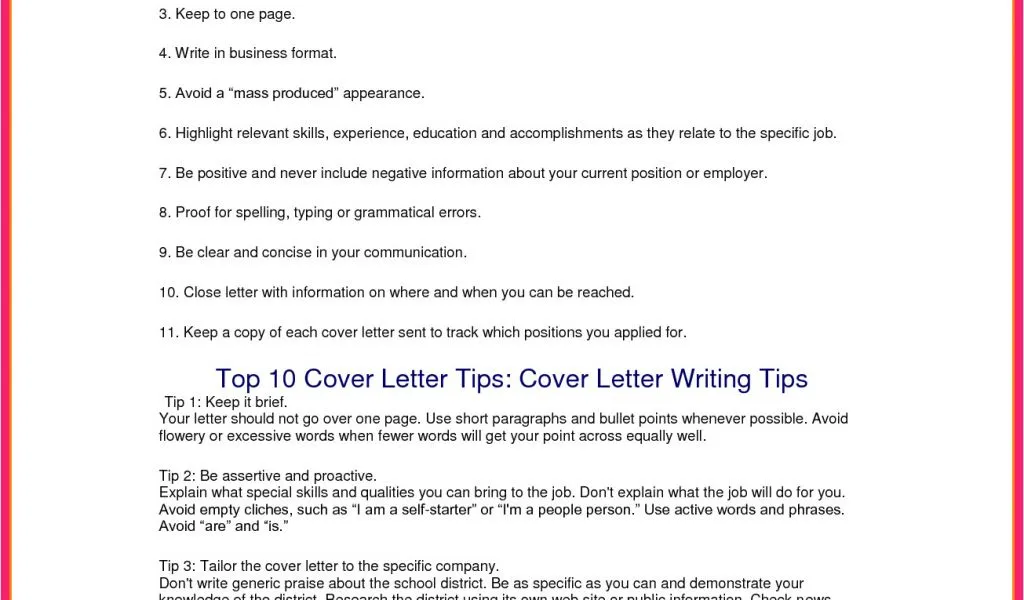 36651 tailoring cover letter