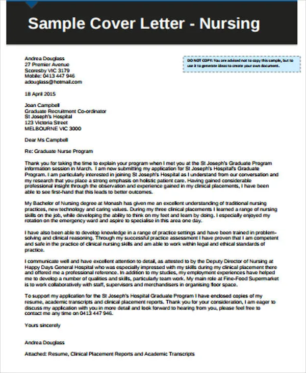 36652 contact information cover letter