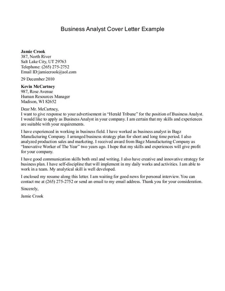 36662 business analyst cover letter reddit 1