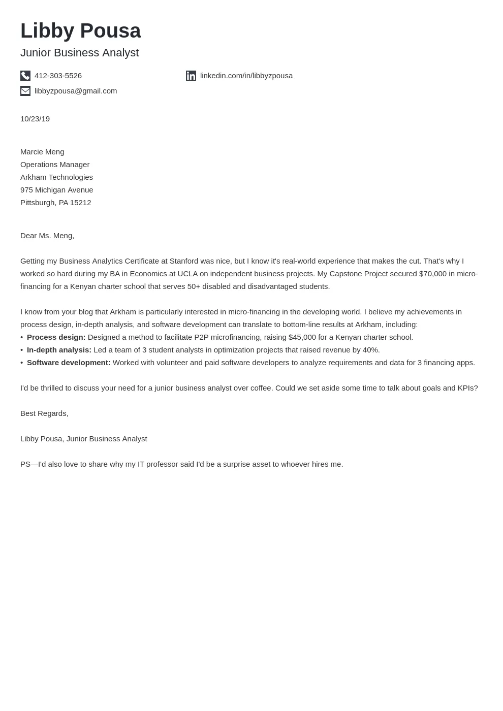 36662 business analyst cover letter reddit 6