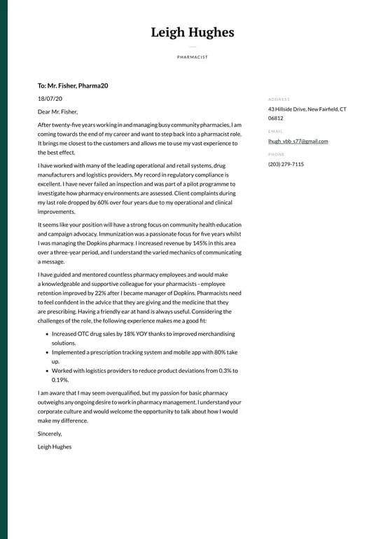 36669 pharmacy resume tips