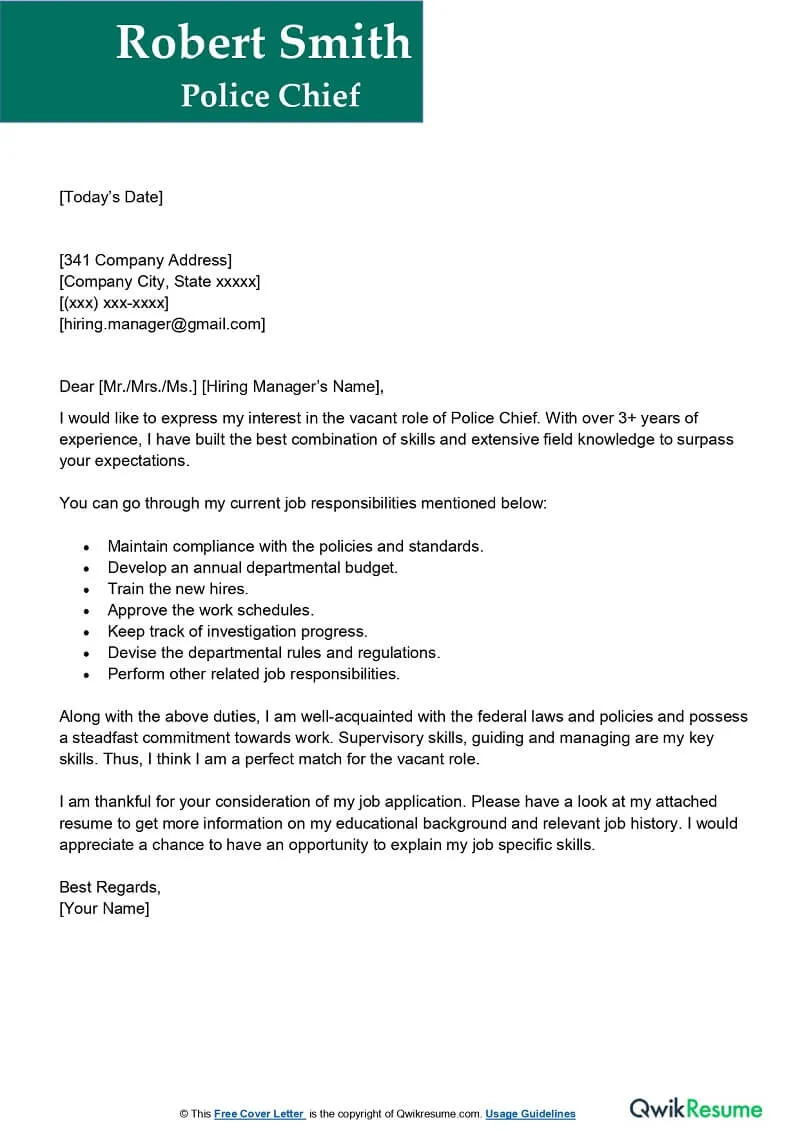 36682 police cover letter closing