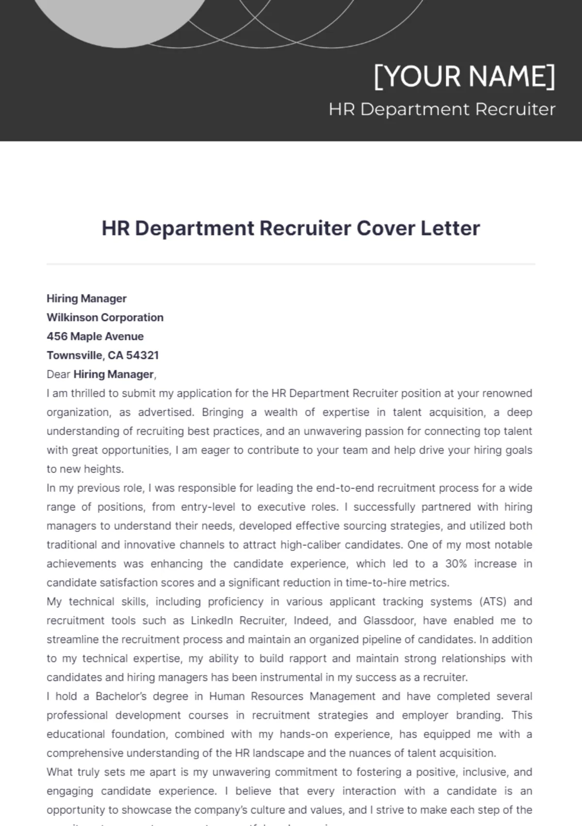 36687 cover letter structure