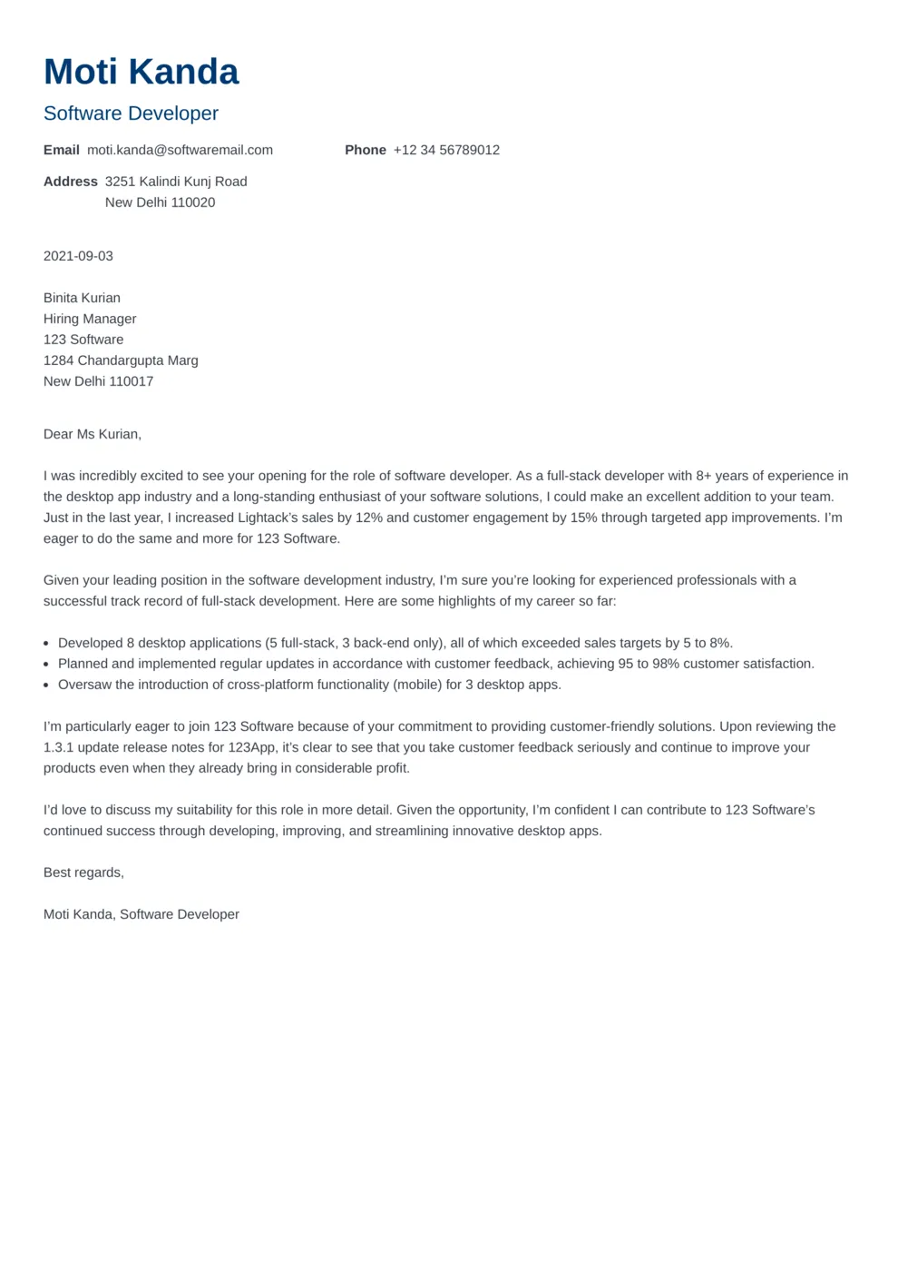 36689 cover letter examples industry