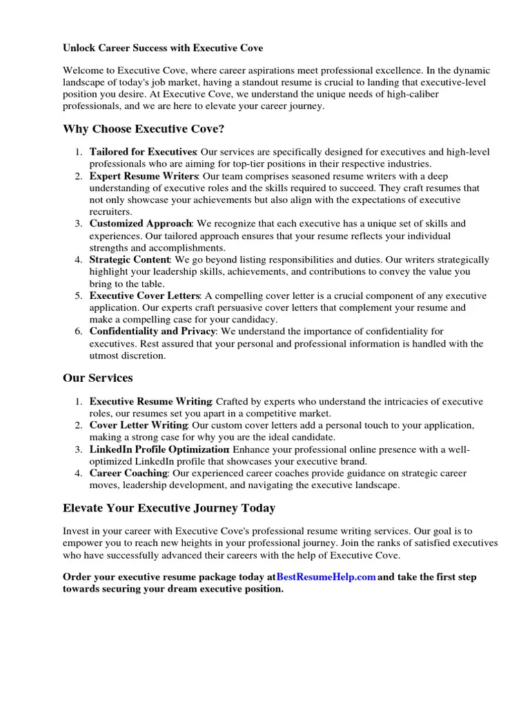 36771 executive cover letter header