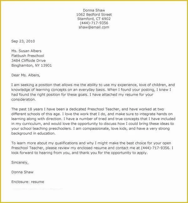 36774 teacher cover letter closing
