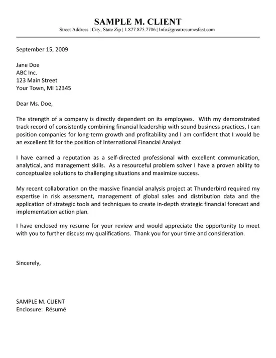 36784 cover letter mistakes management analyst