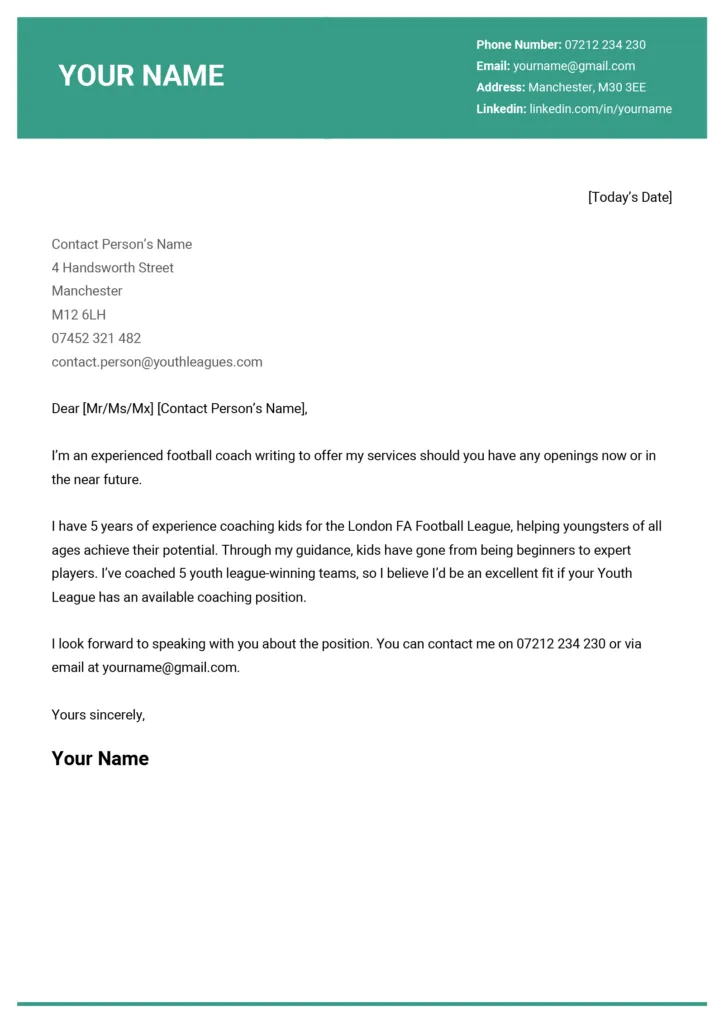 36788 cover letter formatting