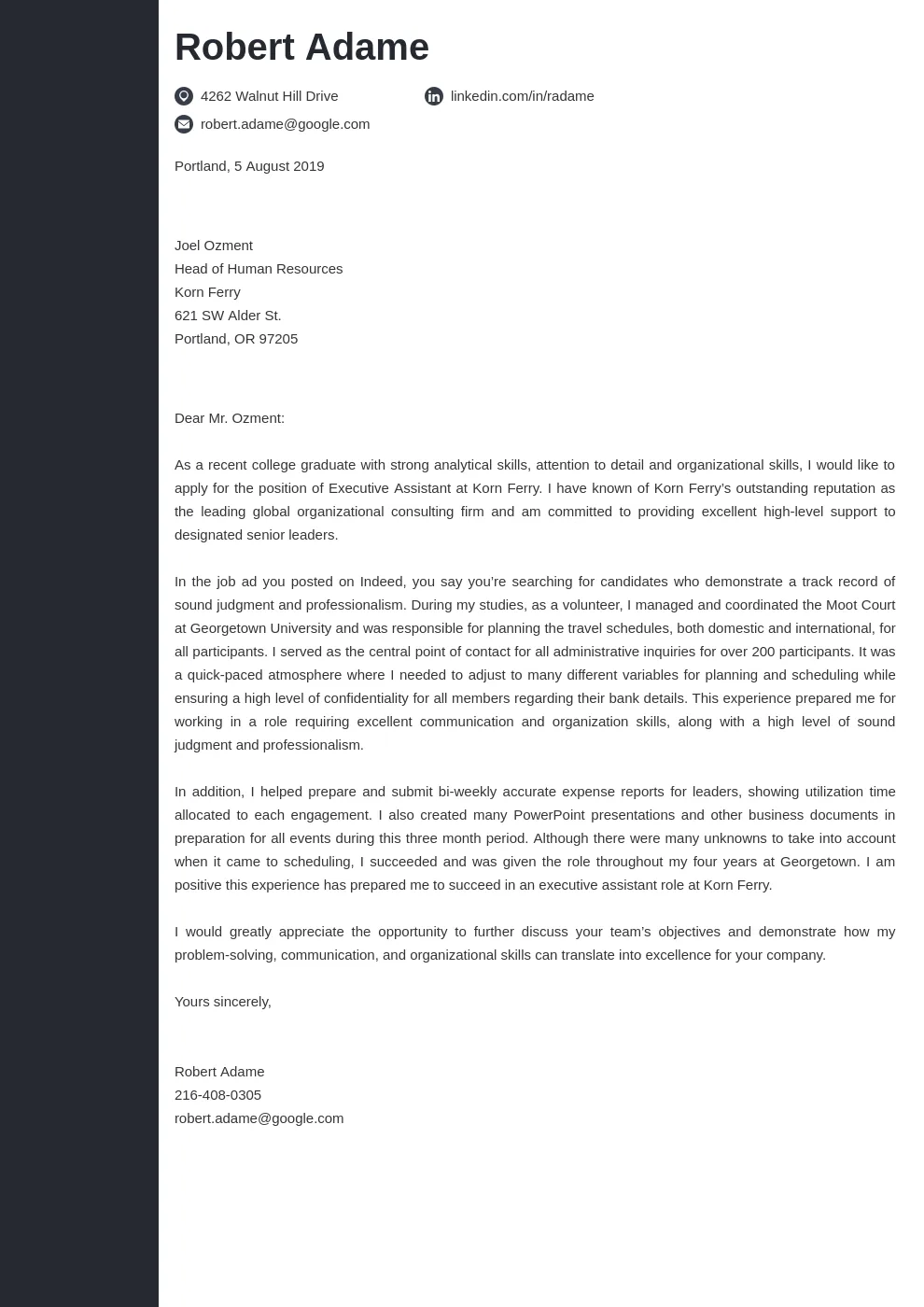 36790 strong cover letter