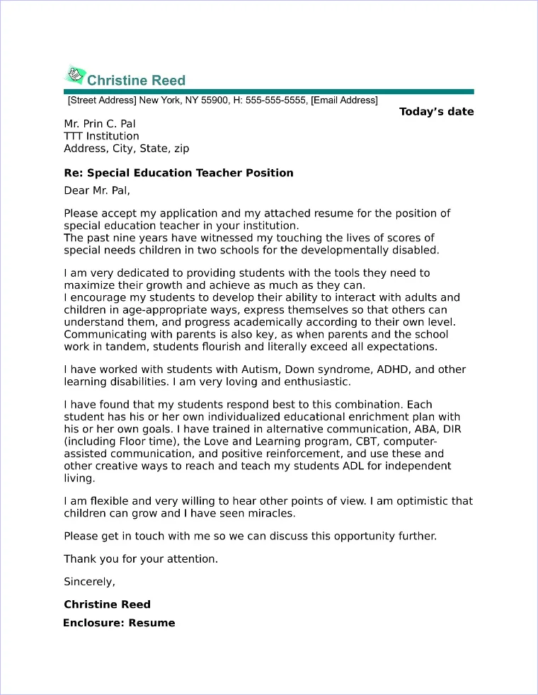 36792 cover letter formatting