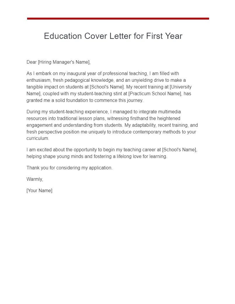 36792 education cover letter closing
