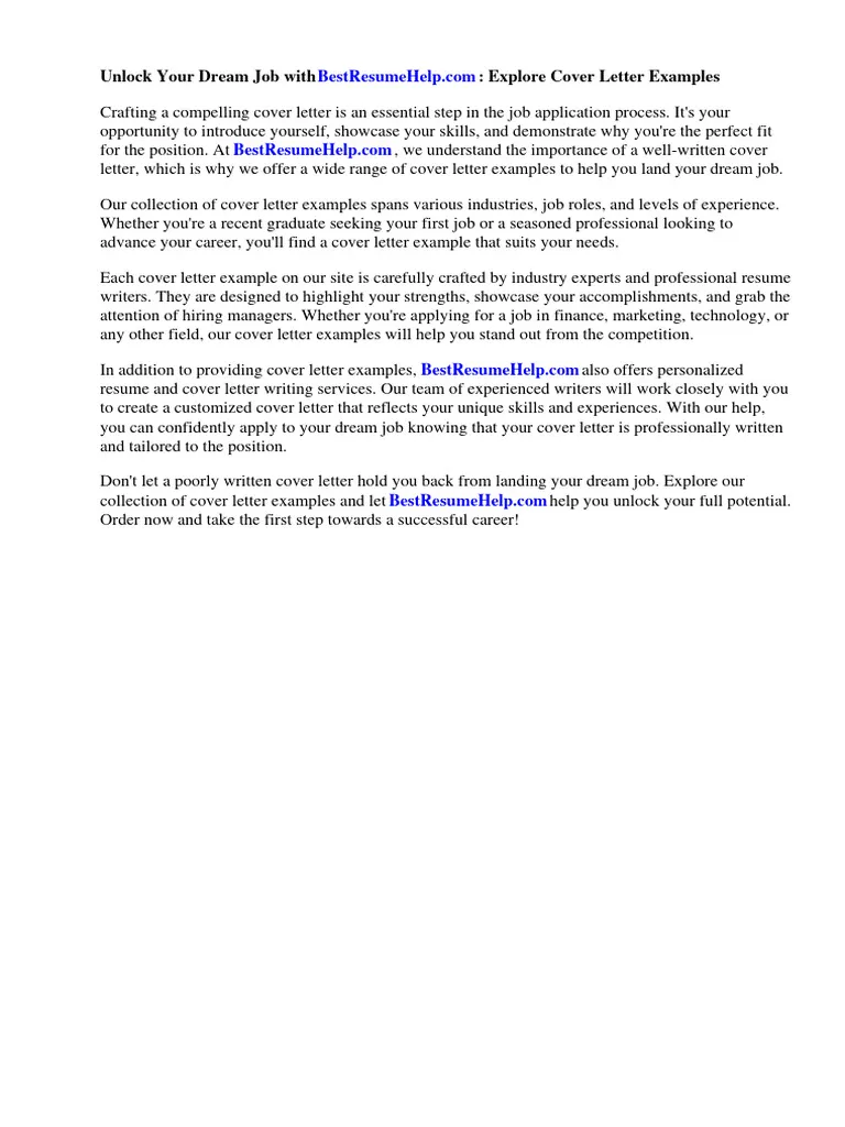 36792 tailoring cover letter