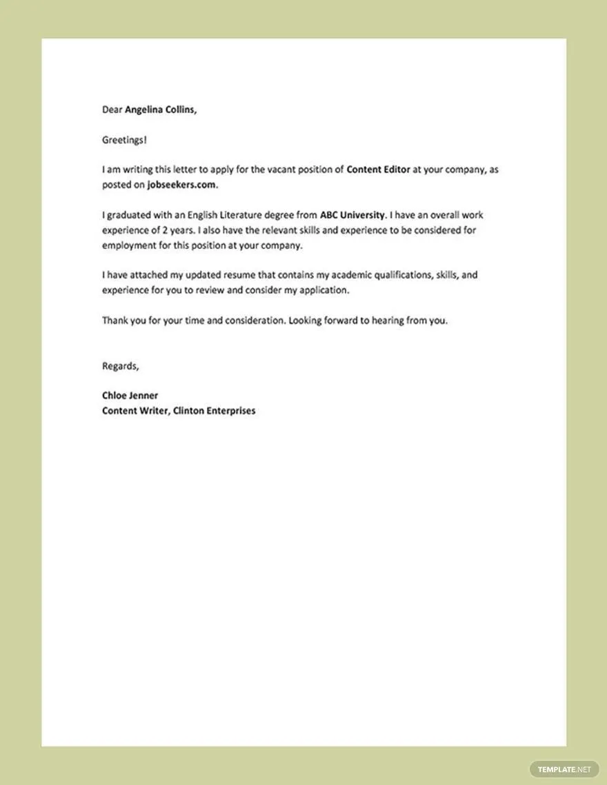36795 cover letter formatting
