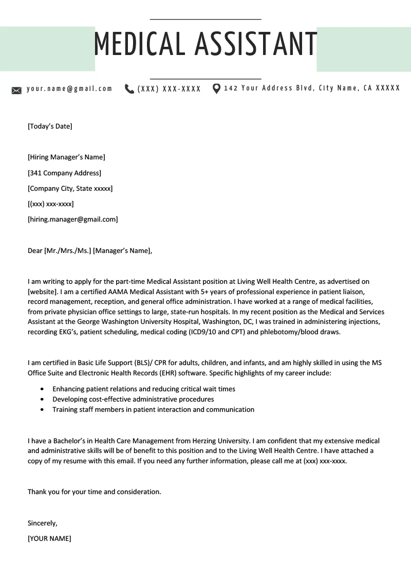 36799 cover letter formatting