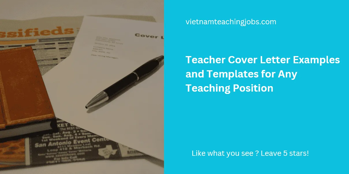 36811 teacher cover letter formatting