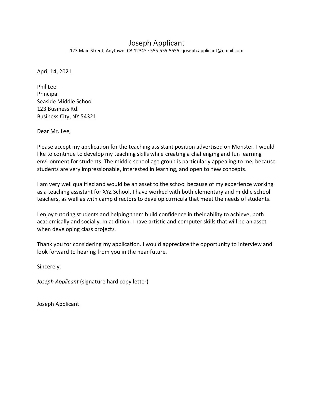 36811 teacher cover letter mistakes