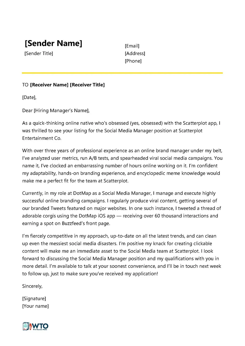 36819 cover letter formatting