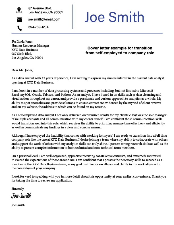 36821 cover letter formatting