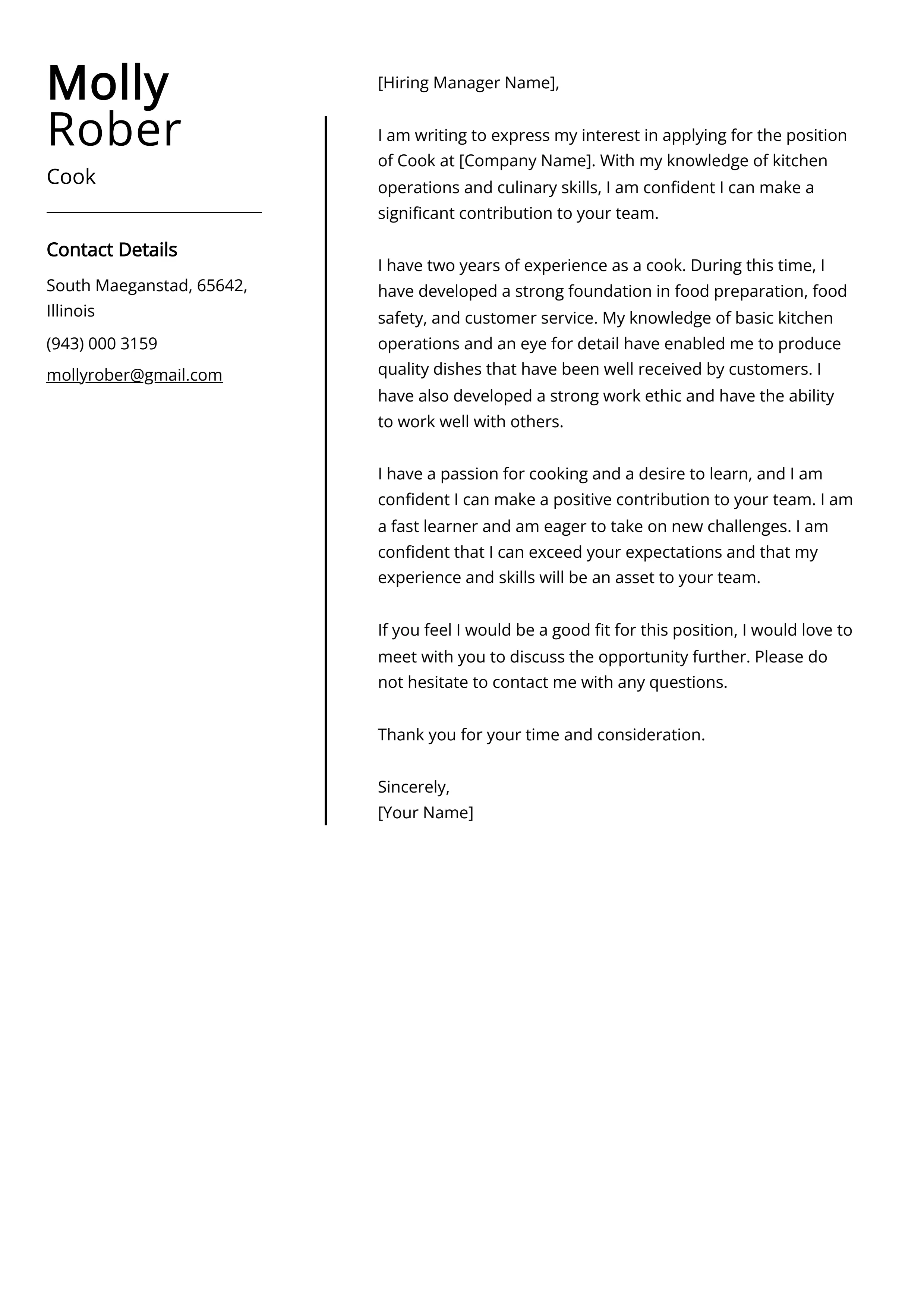 36826 cook cover letter examples