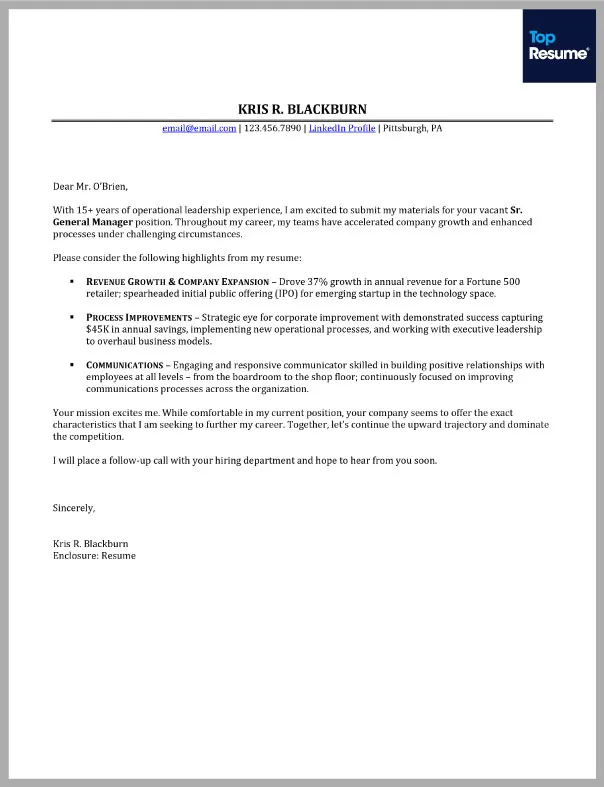 36835 cover letter example professional