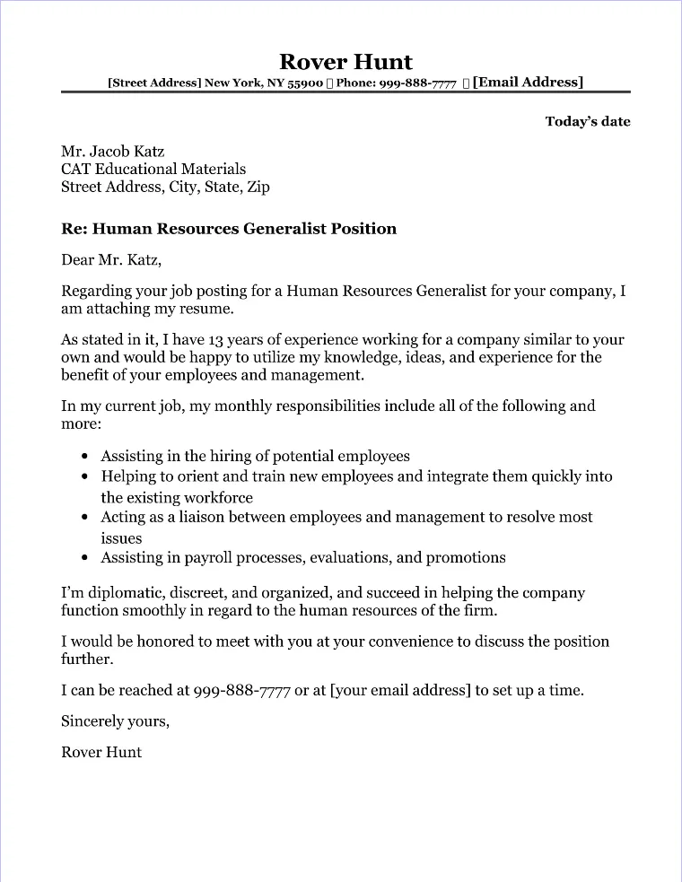 36839 cover letter formatting