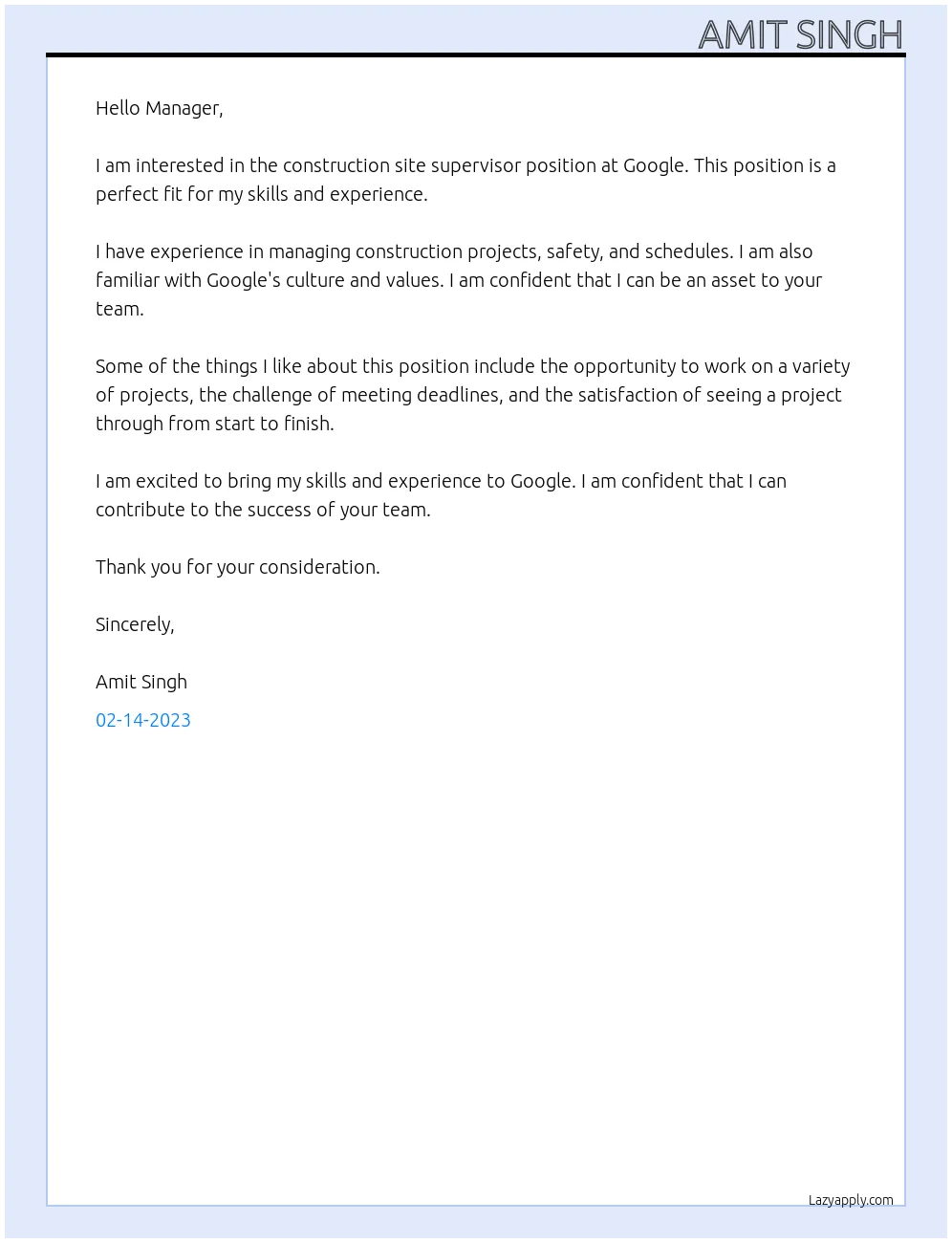 36840 cover letter tips