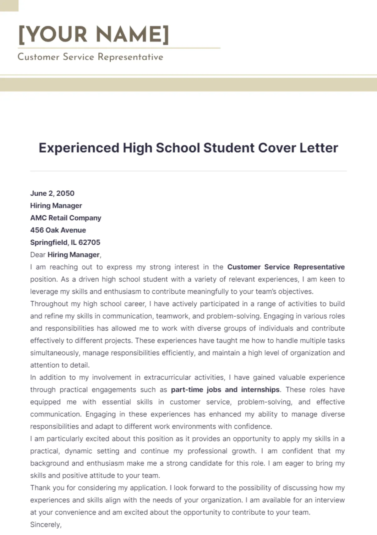 36843 cover letter body paragraphs