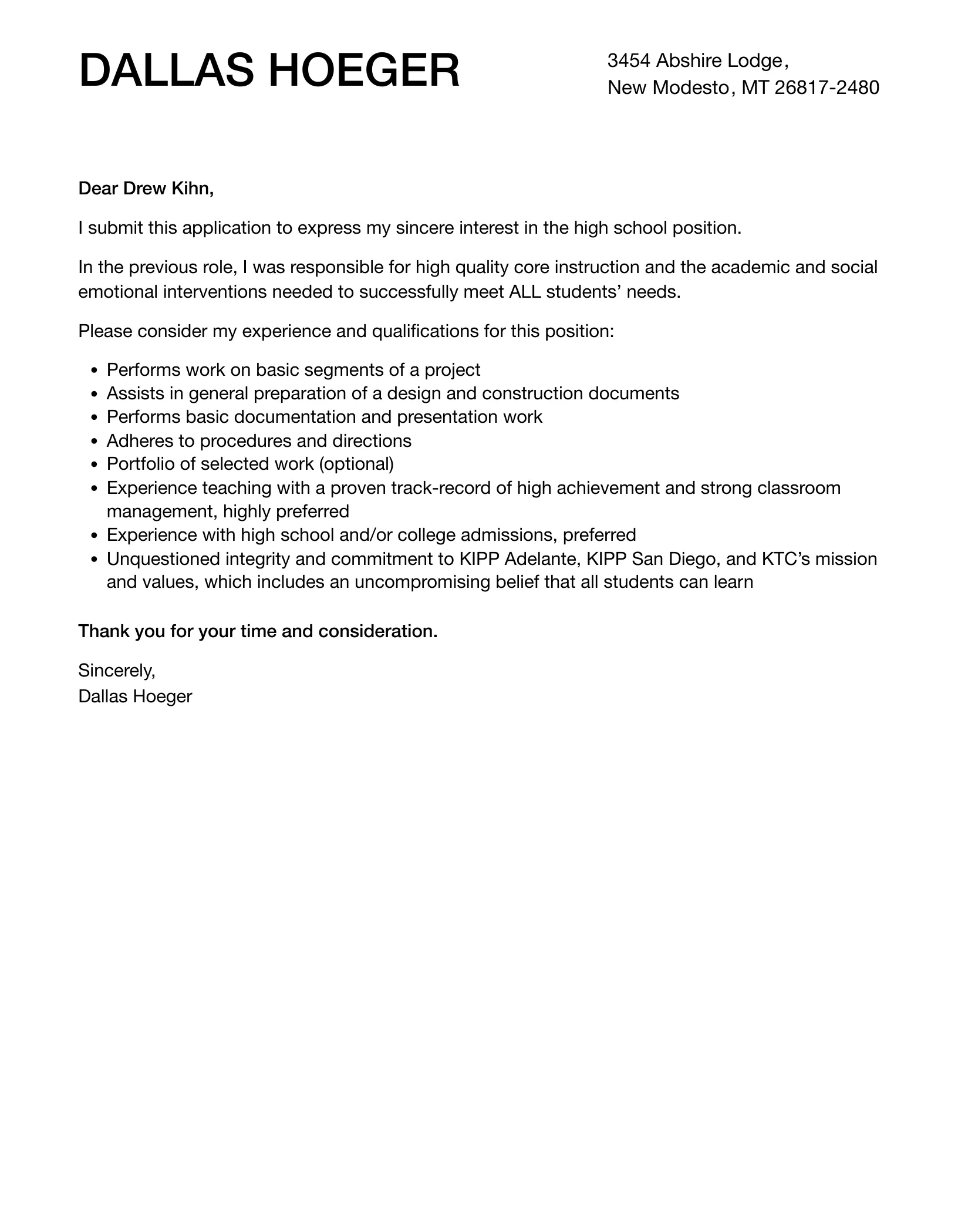 36843 cover letter education