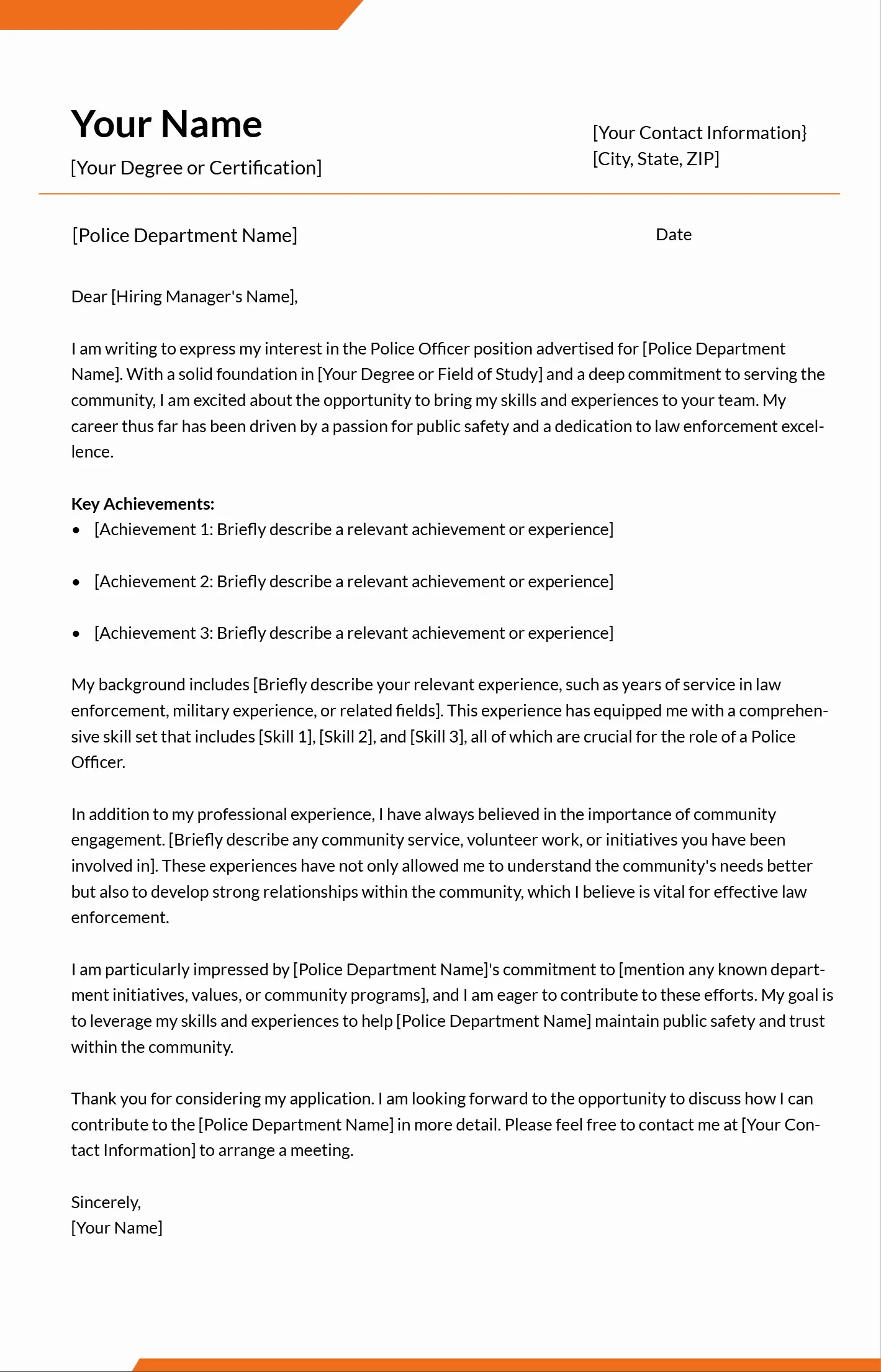 36866 police officer skills