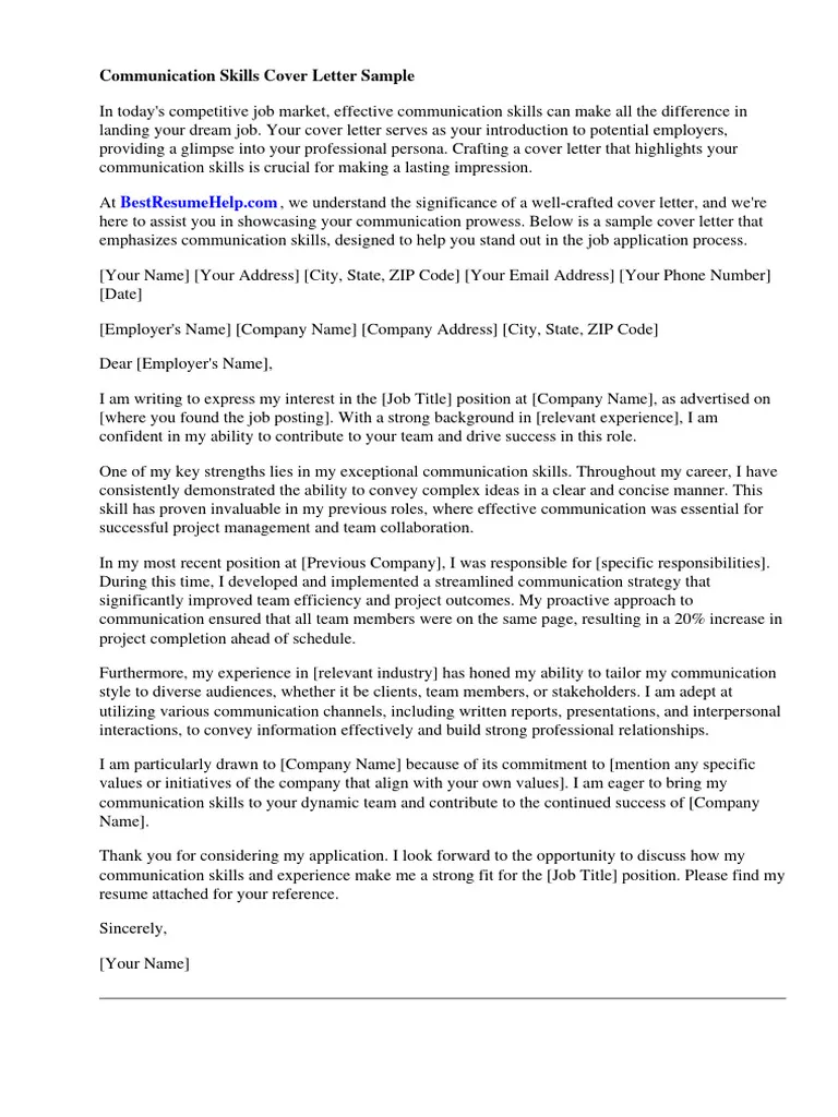 36873 communication skills cover letter 1