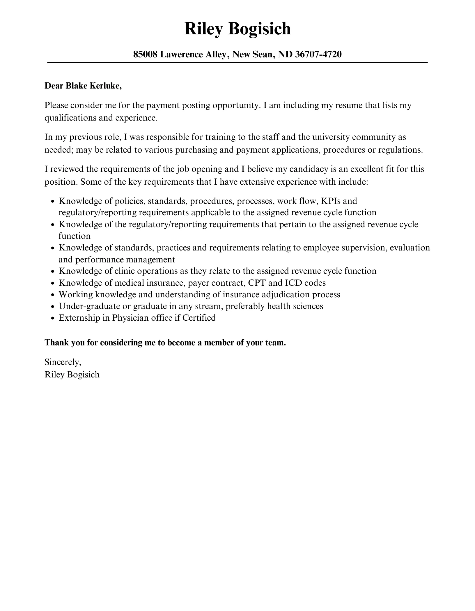 36911 payment cover letter tailoring