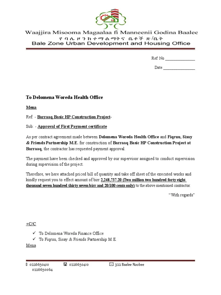 36911 payment cover letter writing