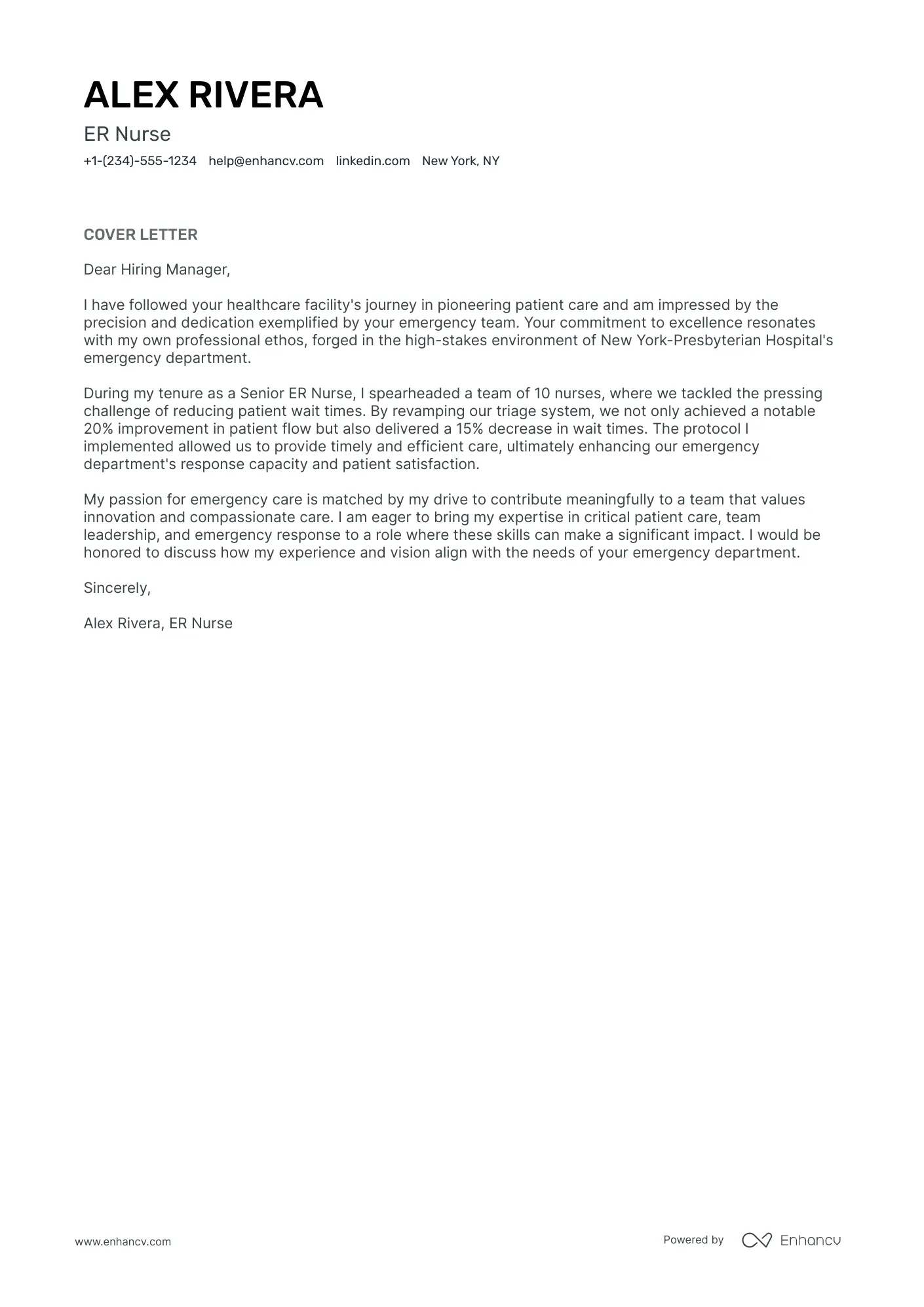 36934 er nurse enthusiasm